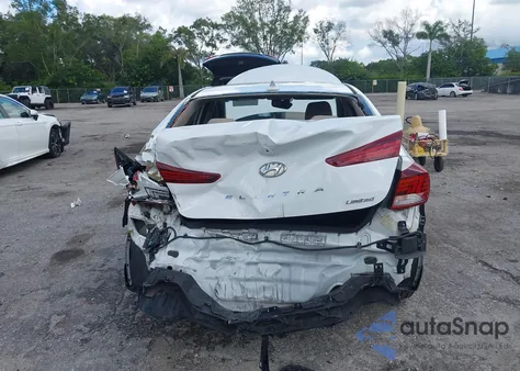 2020 Hyundai Elantra Limited из США, поврежденный, VIN 5NPD84LF4LH522915